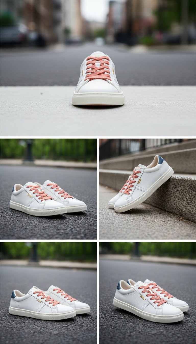 Zapatillas urbanas de cuero sintético