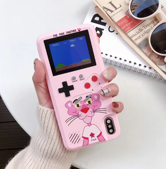 Full Color Display Game Phone Case for iPhone Xs Max Xr X TPU Frame XS Max Game cover for iPhone 6 7 8 Plus Xs Max Xr Case Cover