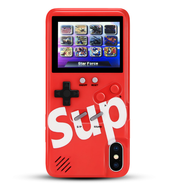 Full Color Display Game Phone Case for iPhone Xs Max Xr X TPU Frame XS Max Game cover for iPhone 6 7 8 Plus Xs Max Xr Case Cover