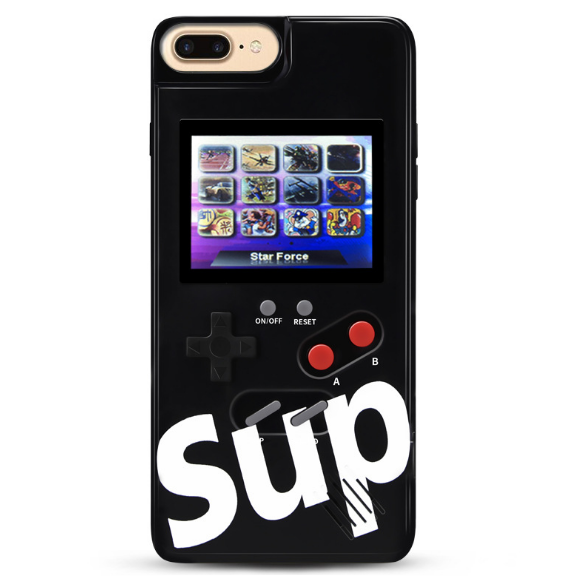 Full Color Display Game Phone Case for iPhone Xs Max Xr X TPU Frame XS Max Game cover for iPhone 6 7 8 Plus Xs Max Xr Case Cover