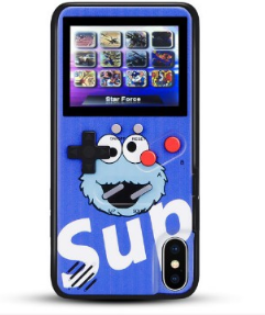 Full Color Display Game Phone Case for iPhone Xs Max Xr X TPU Frame XS Max Game cover for iPhone 6 7 8 Plus Xs Max Xr Case Cover