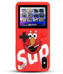 Full Color Display Game Phone Case for iPhone Xs Max Xr X TPU Frame XS Max Game cover for iPhone 6 7 8 Plus Xs Max Xr Case Cover