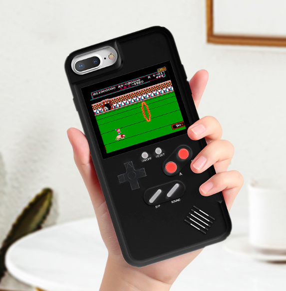 Full Color Display Game Phone Case for iPhone Xs Max Xr X TPU Frame XS Max Game cover for iPhone 6 7 8 Plus Xs Max Xr Case Cover