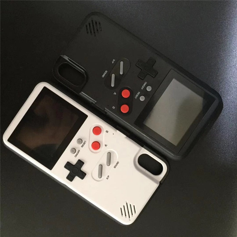 Full Color Display Game Phone Case for iPhone Xs Max Xr X TPU Frame XS Max Game cover for iPhone 6 7 8 Plus Xs Max Xr Case Cover