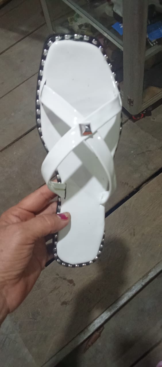 zandalias blancas